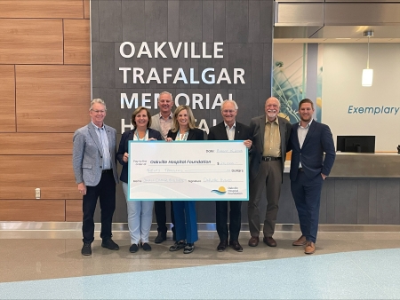 Group gathers for Oakville Hospital Foundation Donation