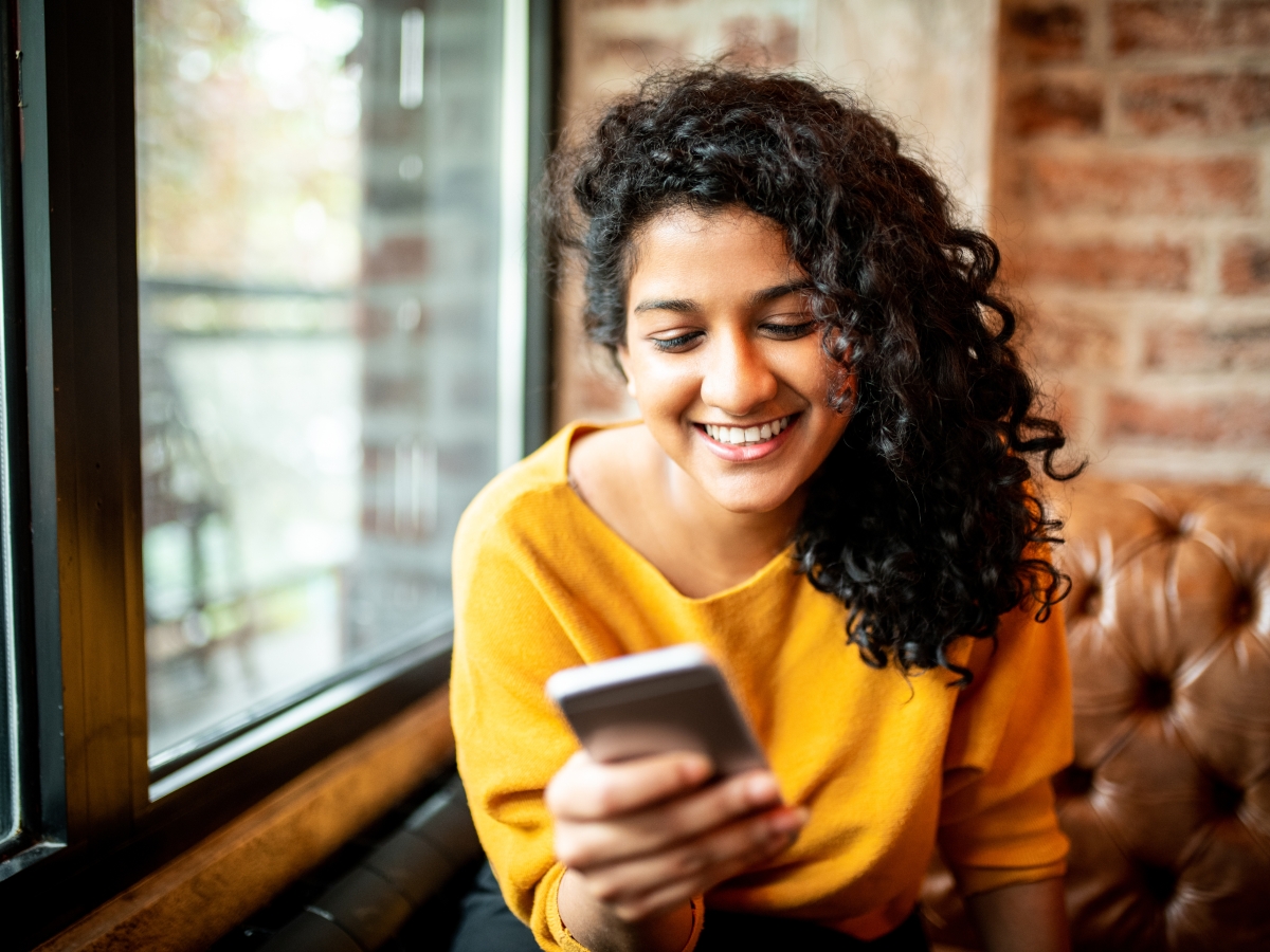 women on phone